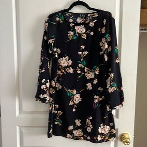 Lulus flowered shift dress